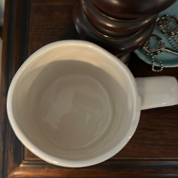 Anthropologie Dagny Monogram "M" hand-painted ceramic mug - Picture 2 of 3